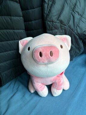 Plush Pink Pig Stuffed Animal - Soft Comfort Toy